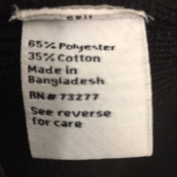 Nine West Color Block Cropped Sweater: Size Small - Picture 8 of 9